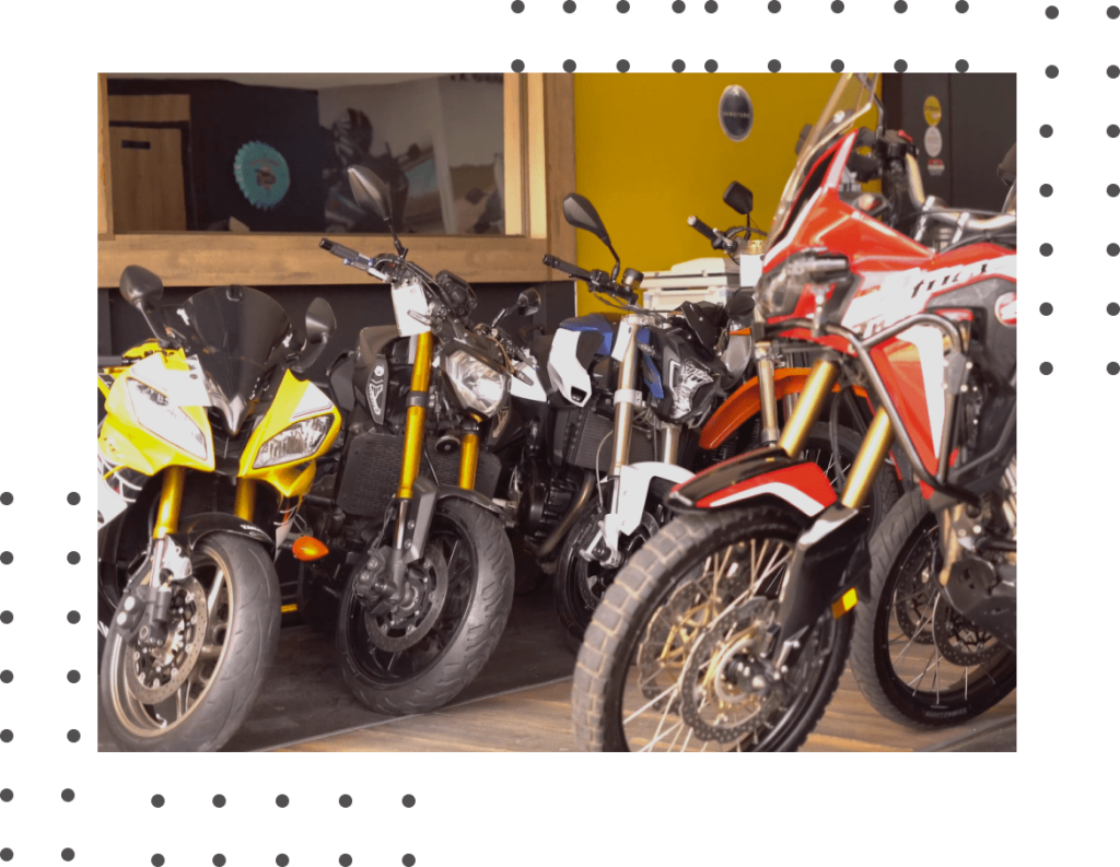 Almacén spa motors y mecánico polichando moto