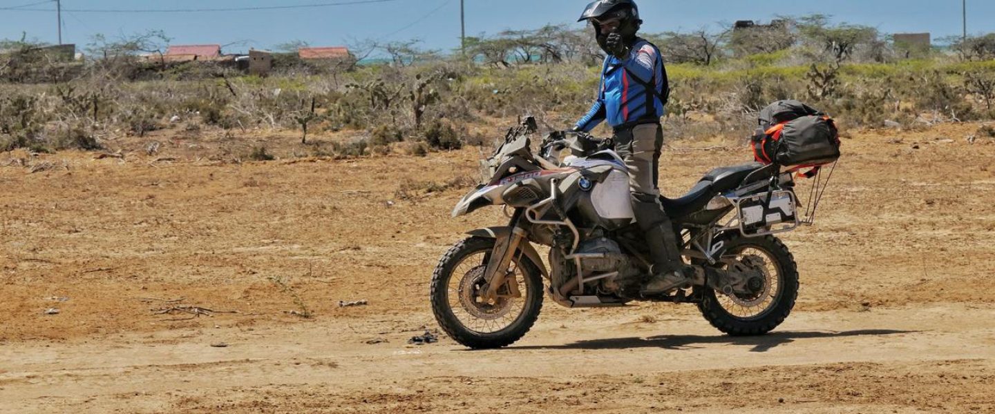 Camilo García rodando